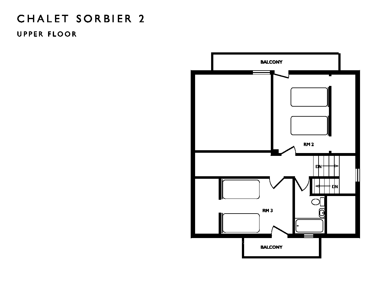 Chalet Sorbier 2 La Plagne Floor Plan 2